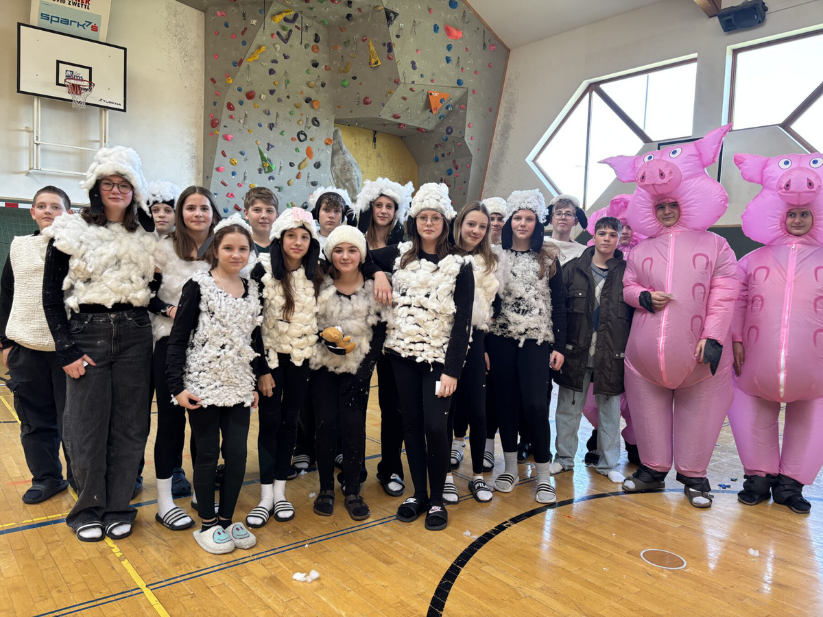 Buntes Faschingstreiben