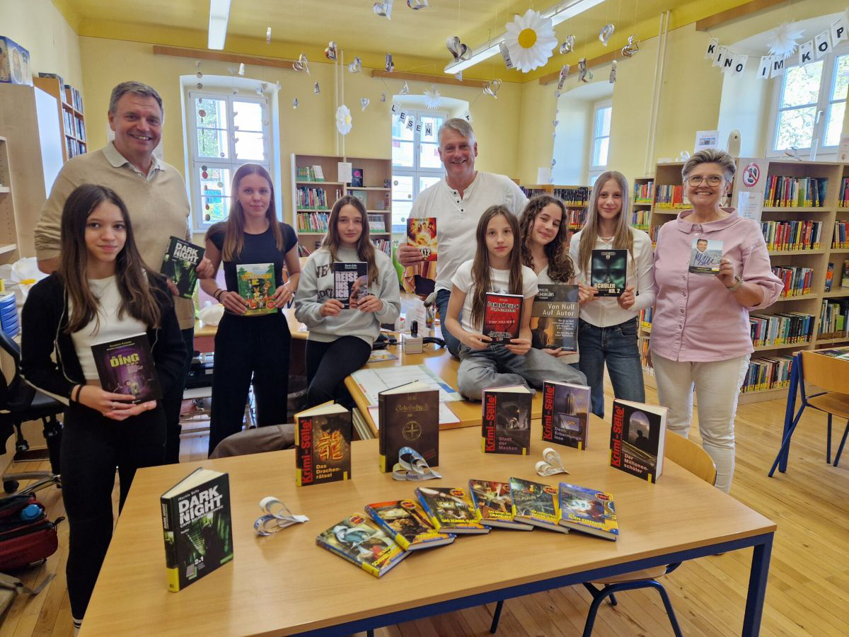 Tolle Autorenlesung in der SMS - Martin Selle