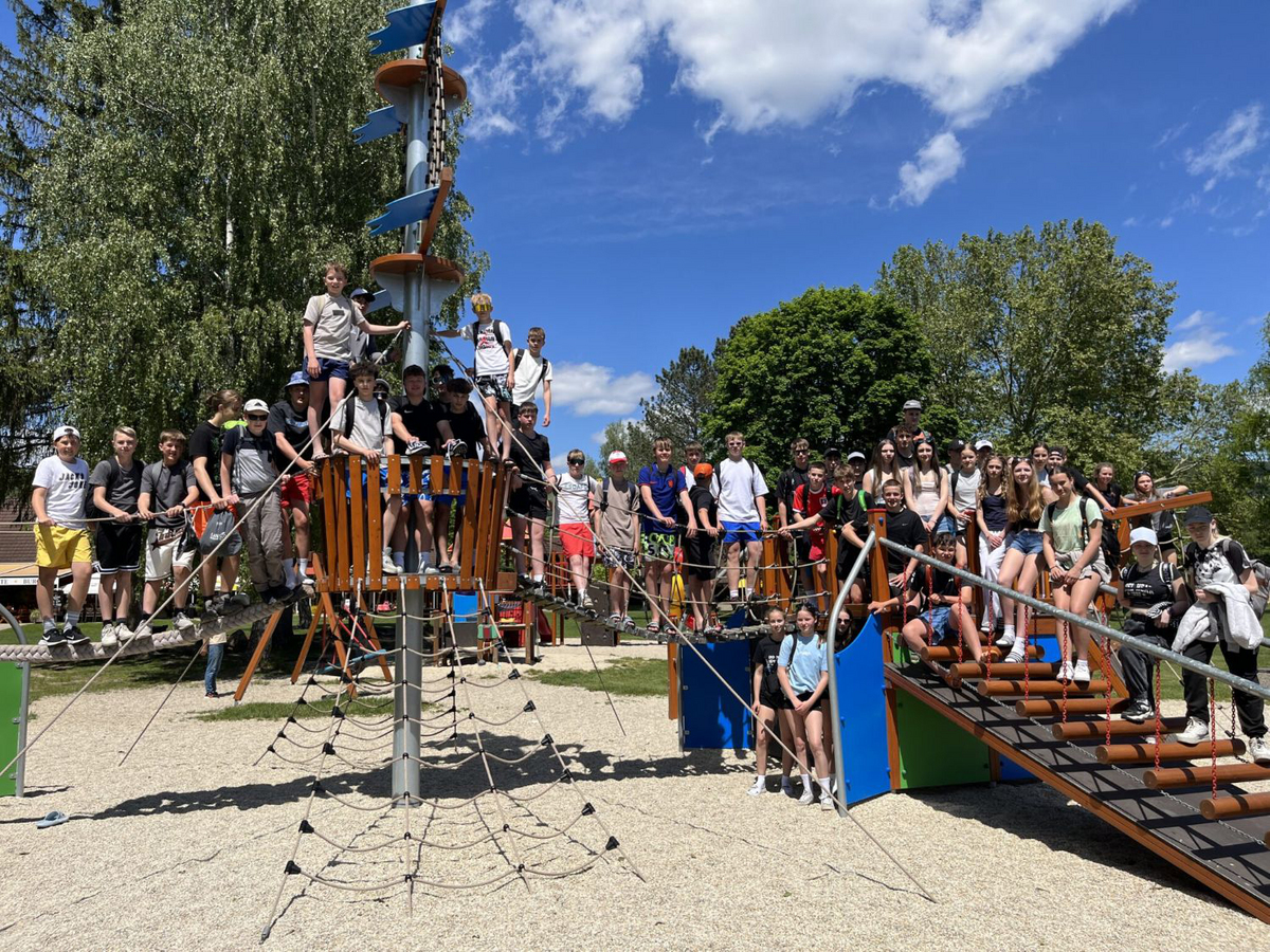 Sportwoche der 4. Klassen am Stubenbergsee 2025